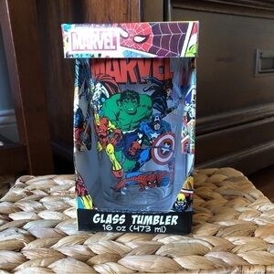 Marvel Avengers: Classic graphic glass tumbler 16oz.